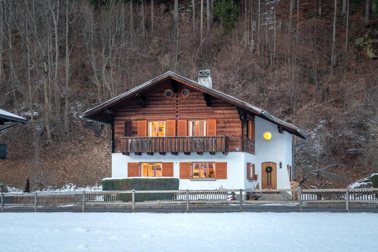 Haus Buachwald Villa Schruns Buitenkant foto