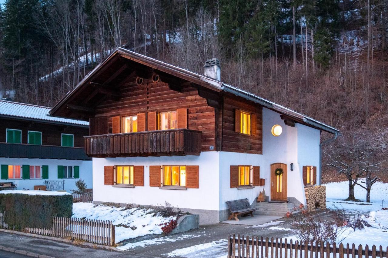 Haus Buachwald Villa Schruns Buitenkant foto