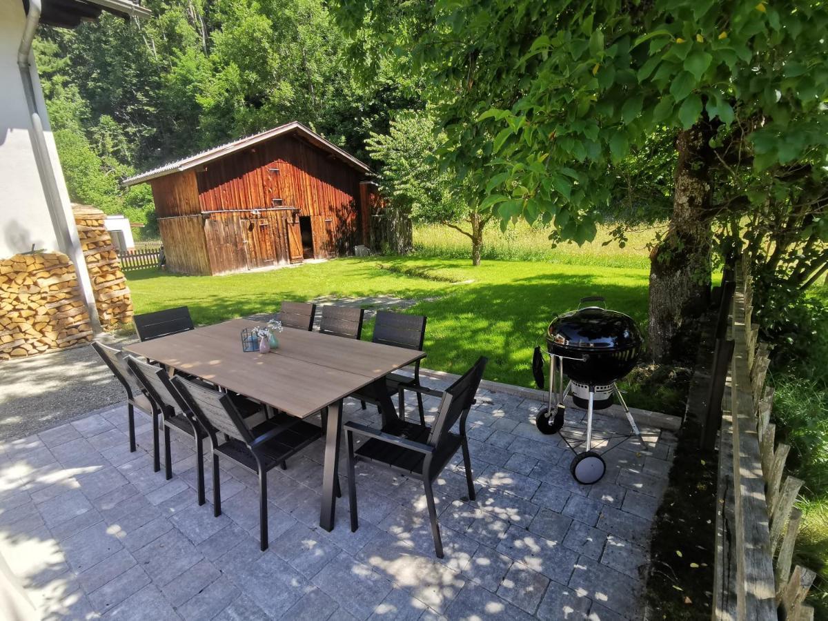 Haus Buachwald Villa Schruns Buitenkant foto