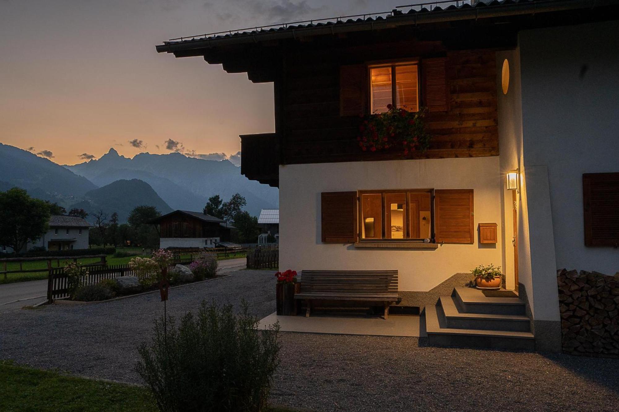 Haus Buachwald Villa Schruns Buitenkant foto
